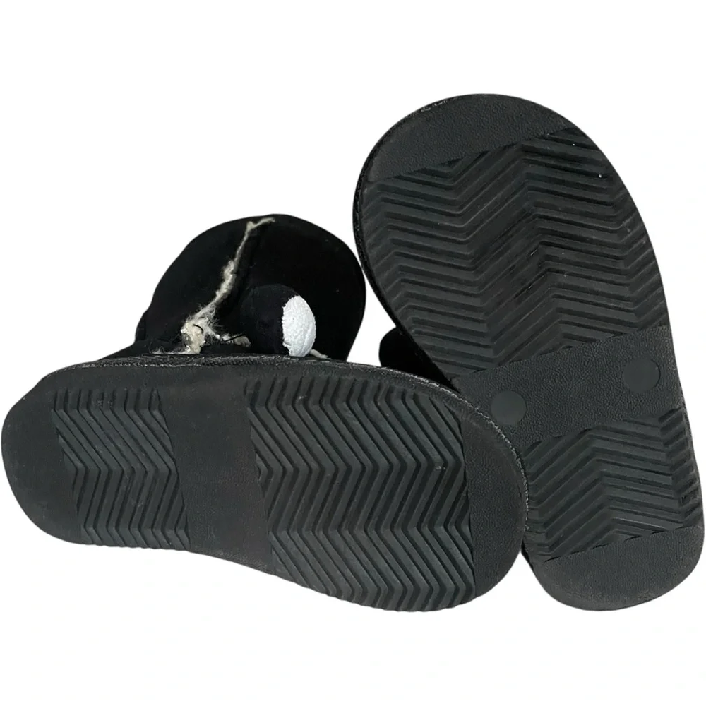 Lazy One Kid's Bear Slipper Boots - Toasty Toez - Fleece Lined - XXS (kids 4-5)